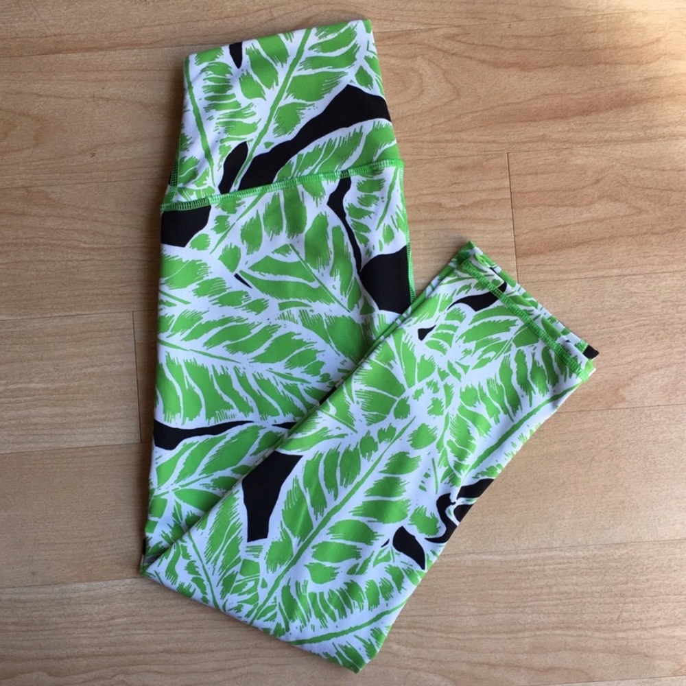 Alo Yoga Palm Springs Glowstick Capri Pant
